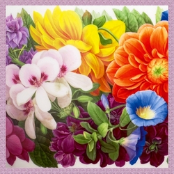 Jigsaw puzzle: Flowers on porcelain