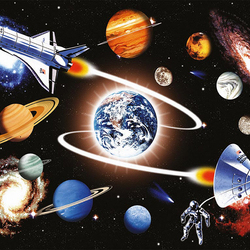 Jigsaw puzzle: Space