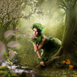Jigsaw puzzle: Spring concept