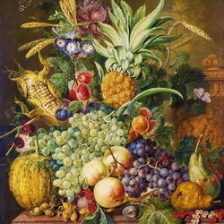 Jigsaw puzzle: Still life with fruit