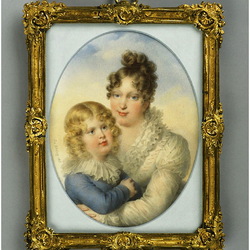 Jigsaw puzzle: Maria Louise with her son