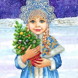 Jigsaw puzzle: Little Snow Maiden
