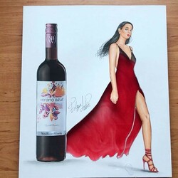 Jigsaw puzzle: Red wine