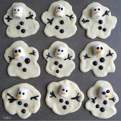 Jigsaw puzzle: Melted snowmen