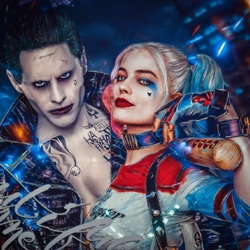 Jigsaw puzzle: Joker and Harley
