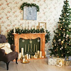 Jigsaw puzzle: New Year's interior