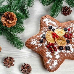 Jigsaw puzzle: Christmas gingerbread