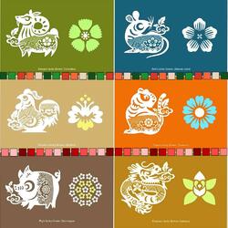 Jigsaw puzzle: Chinese zodiac tea