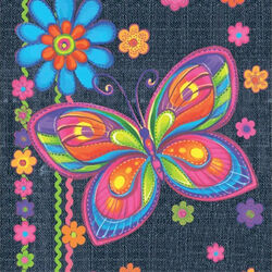 Jigsaw puzzle: Butterfly drawing