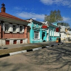 Jigsaw puzzle: A street in Gorodets