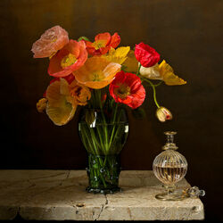 Jigsaw puzzle: Still life with poppies