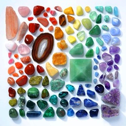 Jigsaw puzzle: Rainbow stones
