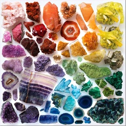 Jigsaw puzzle: Rainbow stones