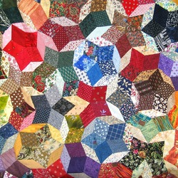 Jigsaw puzzle: Patchwork pattern