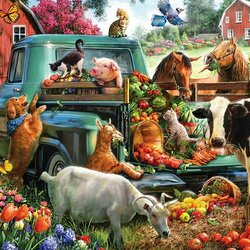 Jigsaw puzzle: Farm Frenzy