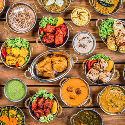 Jigsaw puzzle: Indian food