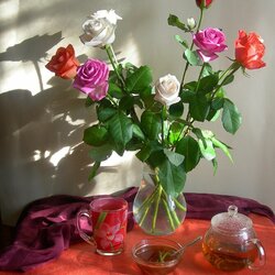 Jigsaw puzzle: Photo still life with roses