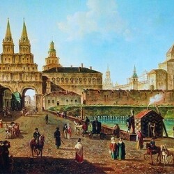 Jigsaw puzzle: Pre-fire Moscow in the 1800s