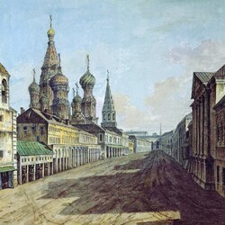 Jigsaw puzzle: Pre-fire Moscow in the 1800s