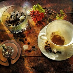 Jigsaw puzzle: Fortune telling on the coffee grounds