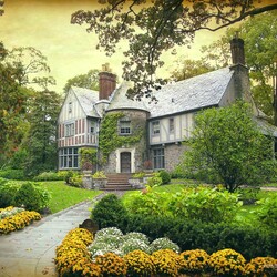 Jigsaw puzzle: old house