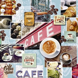 Jigsaw puzzle: Coffee and sweets