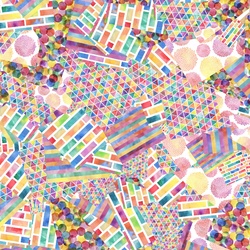 Jigsaw puzzle: Collage in pastel colors