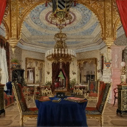 Jigsaw puzzle: The interior of the palace