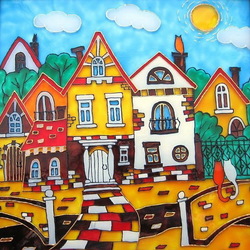 Jigsaw puzzle: Town