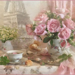 Jigsaw puzzle: Morning in Paris