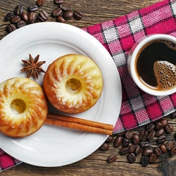 Jigsaw puzzle: Coffee with buns