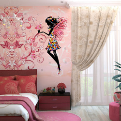 Jigsaw puzzle: Girl's room design