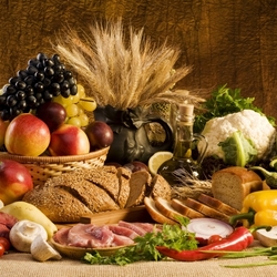 Jigsaw puzzle: Delicious and healthy food