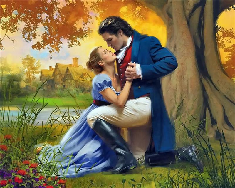Jigsaw puzzle «Lovers» solve jigsaw puzzles online PuzzleIt
