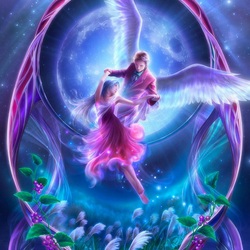 Jigsaw puzzle: Dance of angels