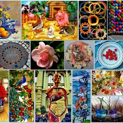 Jigsaw puzzle: Collage of your favorite puzzles