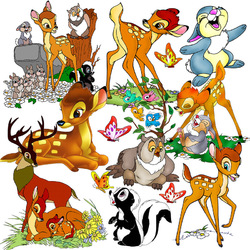 Jigsaw puzzle: Bambi's world