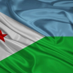 Jigsaw puzzle: Flag of the Republic of Djibouti