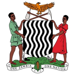 Jigsaw puzzle: Coat of arms of Zambia