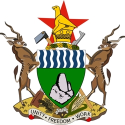Jigsaw puzzle: Coat of arms of Zimbabwe