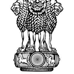 Jigsaw puzzle: Coat of arms of India