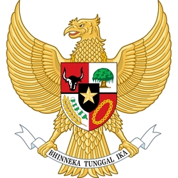 Jigsaw puzzle: Coat of arms of Indonesia