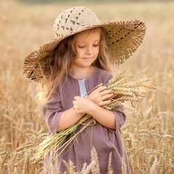 Jigsaw puzzle: In the wheat field