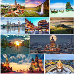 Jigsaw puzzle: Cities of the world