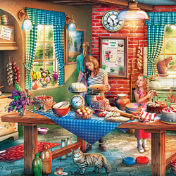 Jigsaw puzzle: Kitchen
