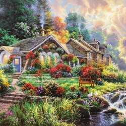 Jigsaw puzzle: Sweet home