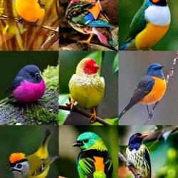 Jigsaw puzzle: Birds