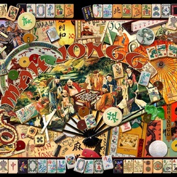 Jigsaw puzzle: Mahjong