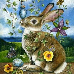 Jigsaw puzzle: Hare