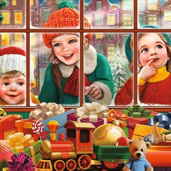 Jigsaw puzzle: Toy shop